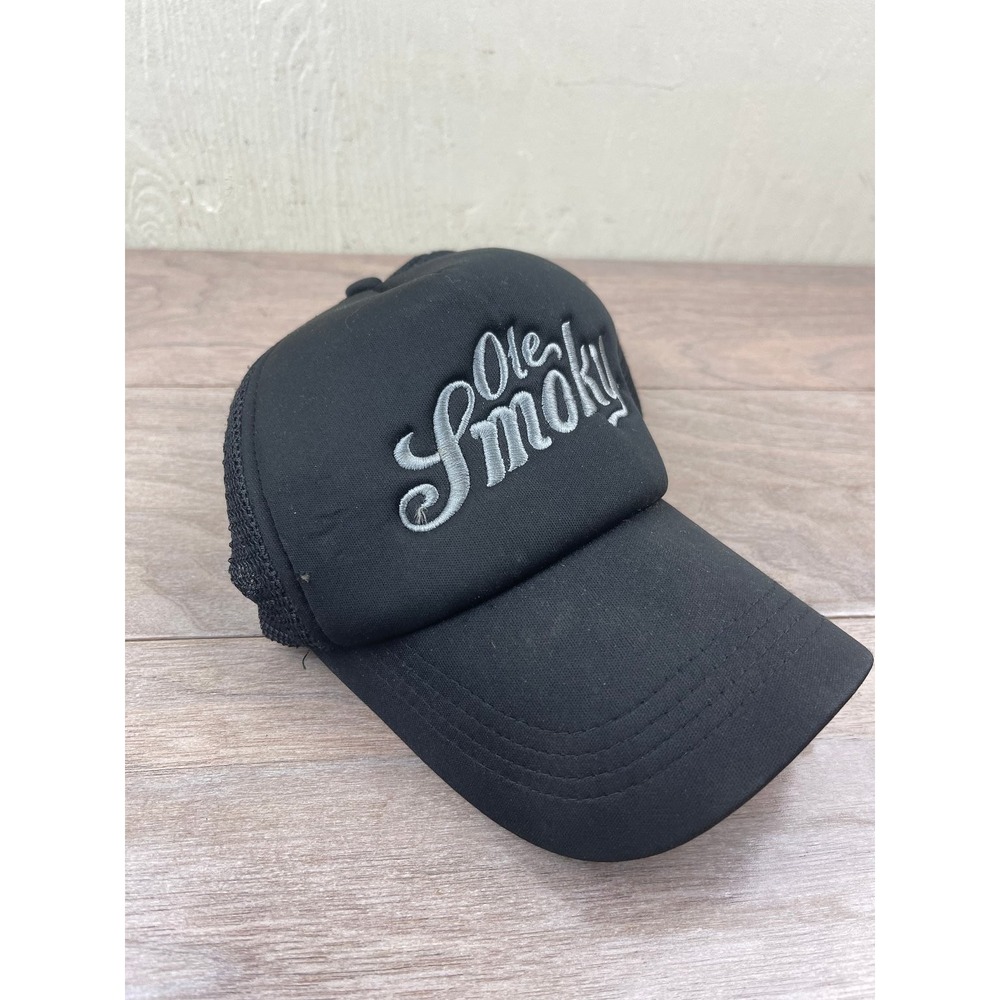 Ace USA Ole Smoky Mesh Back Trucker Hat Men's Black